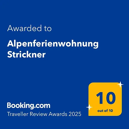 Appartamento Alpenferienwohnung Strickner