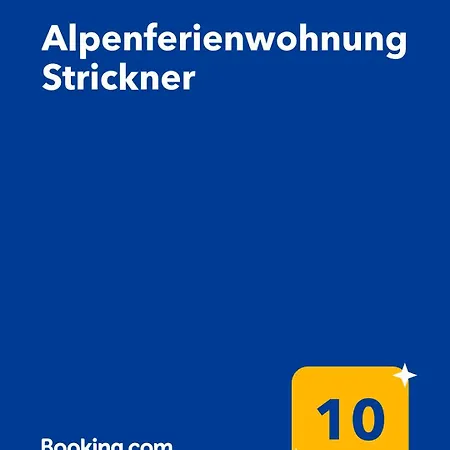Apartamento Alpenferienwohnung Strickner *